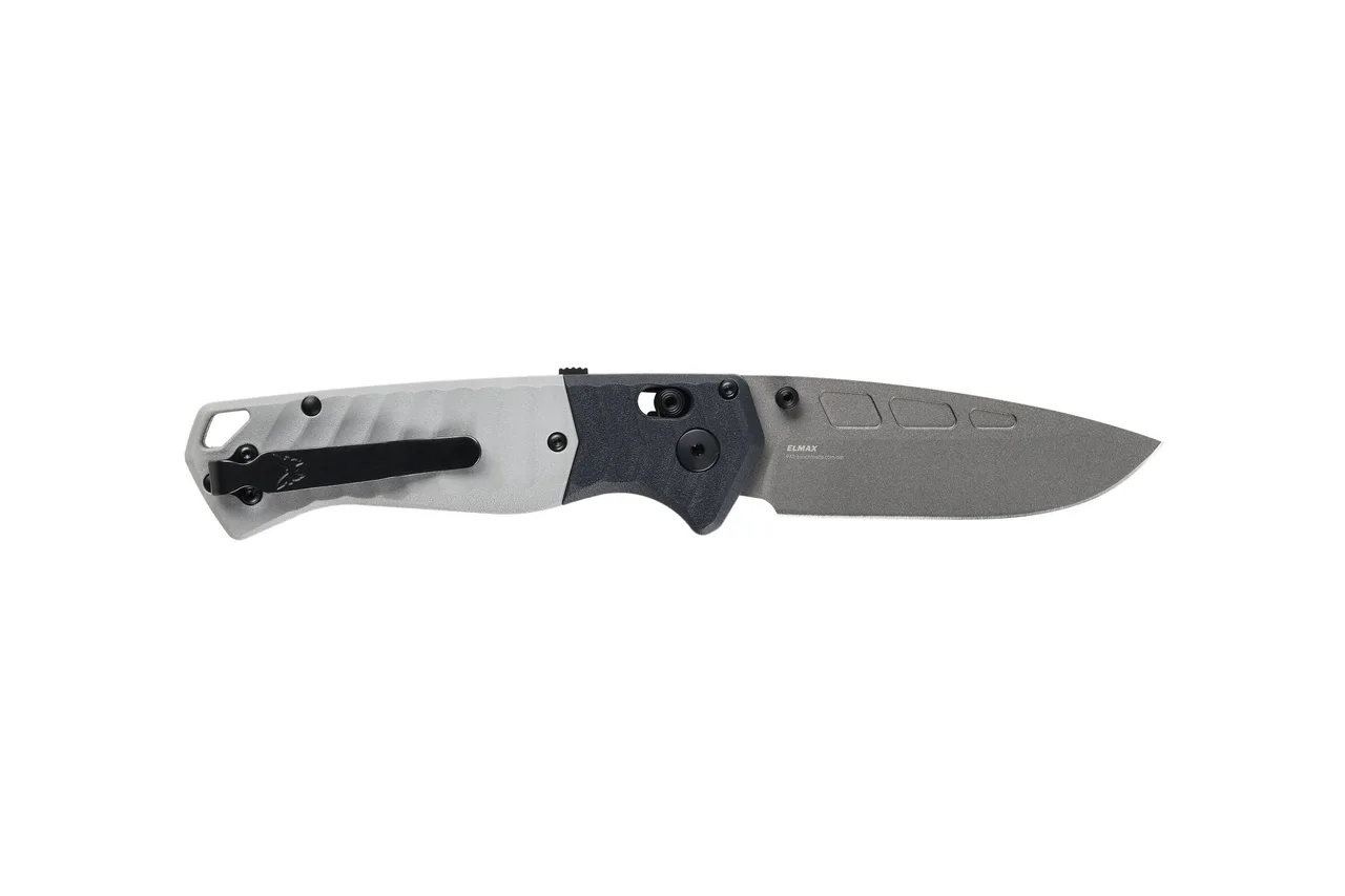Складной нож Benchmade PSK сталь Elmax рукоять Tempest Gray/Storm Gray Grivory (593GY-02)