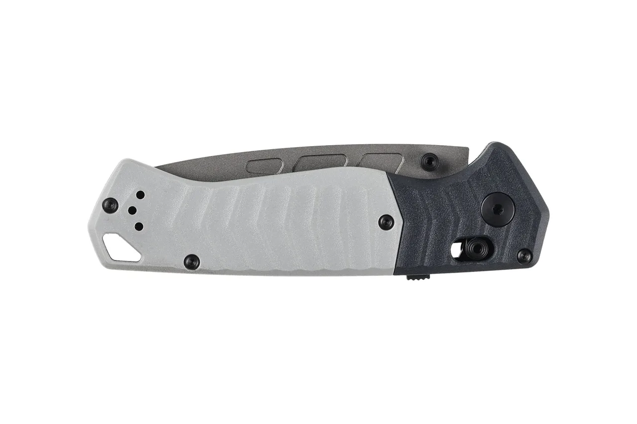 Складной нож Benchmade PSK сталь Elmax рукоять Tempest Gray/Storm Gray Grivory (593GY-02)