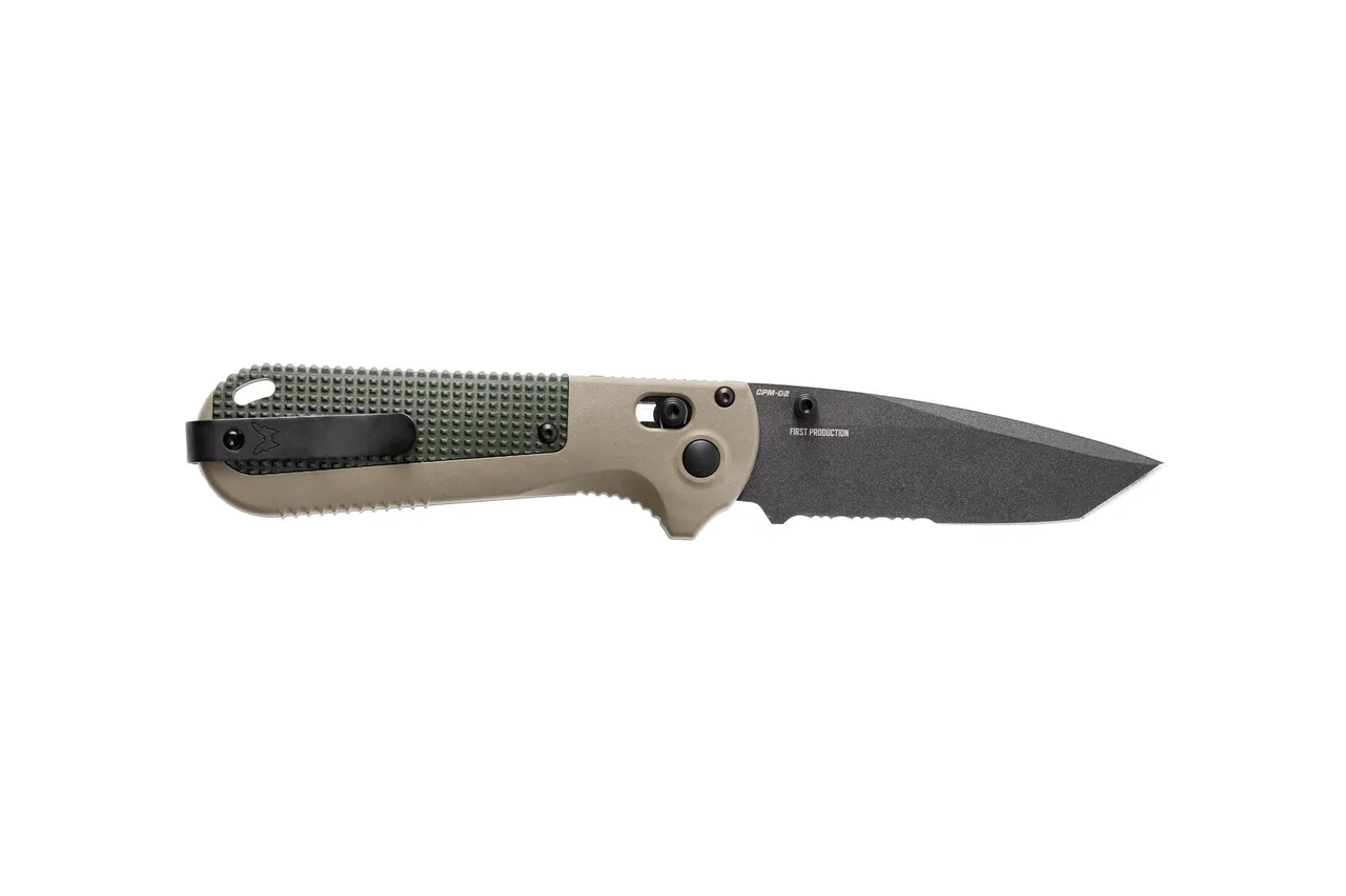 Складной нож Benchmade Redoubt Tanto PS oсталь CPM-D2 рукоять Forest Grivory (431SBK-1)