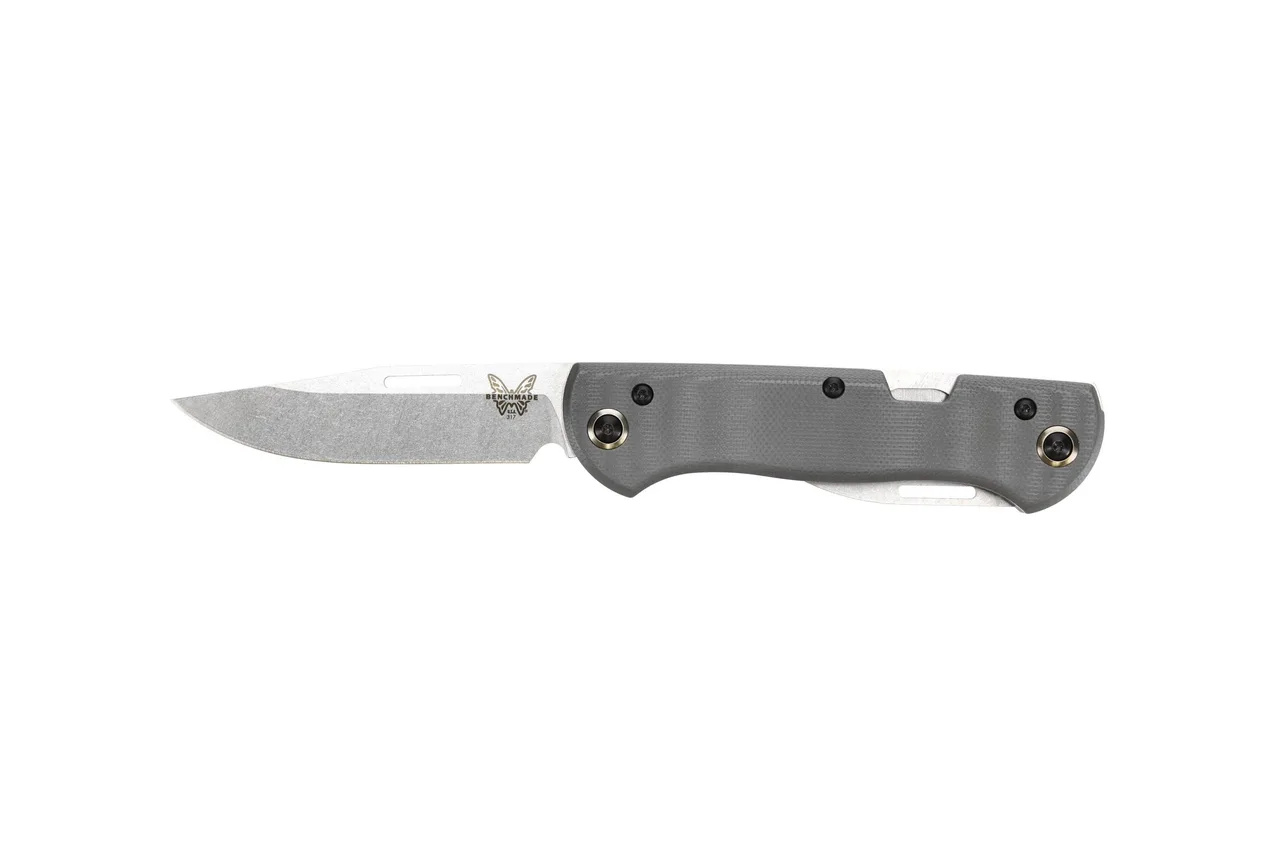 Складной нож Benchmade Weekender cталь S30V рукоять Gray G10 (317)