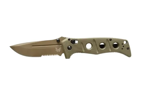 Нож складной Benchmade Adamas PS сталь MagnaCut рукоять оливковый G10 (275SFE-04)