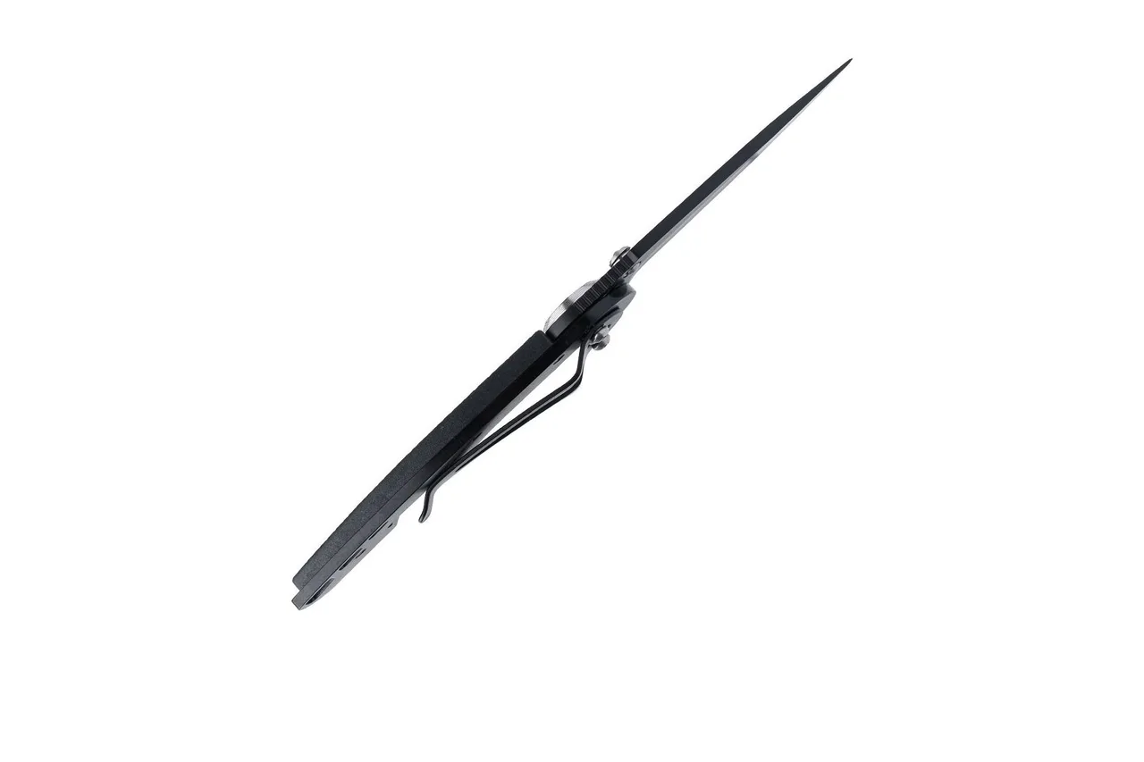 Складной нож SanRenMu 7036LUI-PH black oxide сталь 8Cr13MoV рукоять Black Steel/PA66