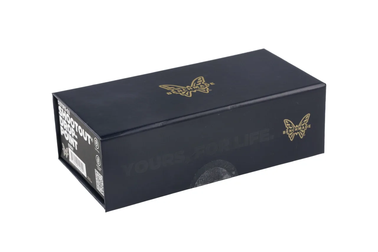 Автоматический складной нож Benchmade Shootout OTF cталь S30V рукоять Black CF-Elite (5370FE-08)